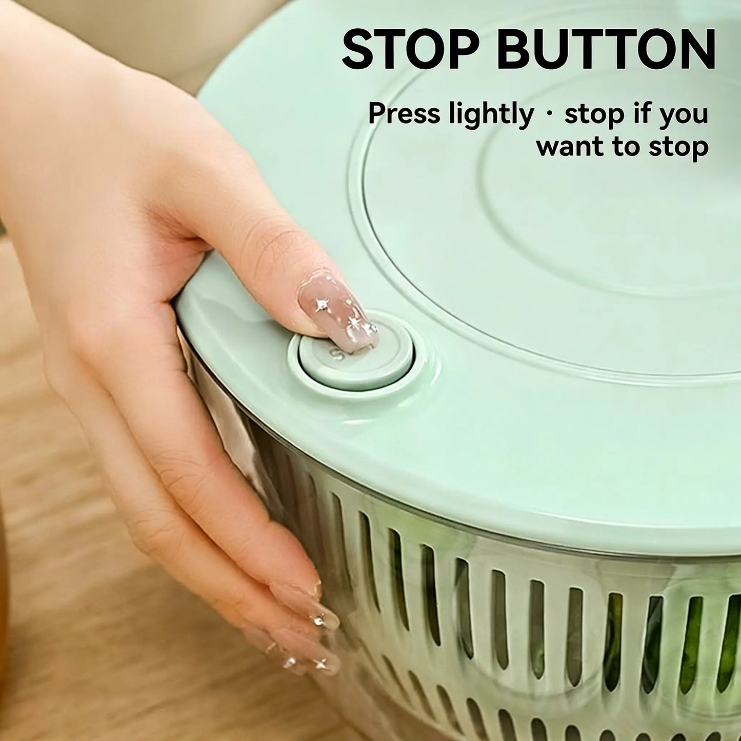Salad Spinner Large, 3 IN 1